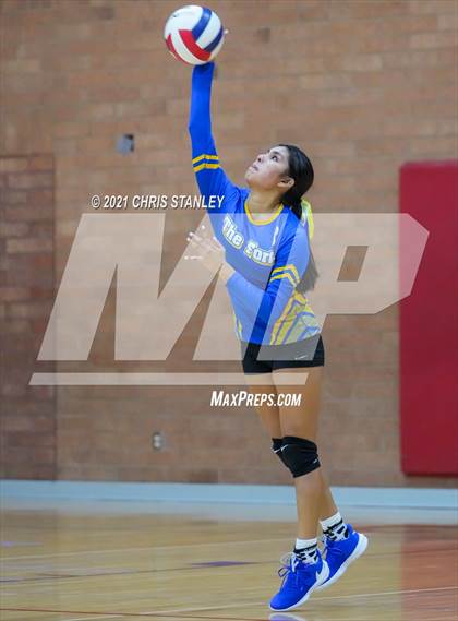 Thumbnail 3 in Desert Christian @ Fort Thomas (AIA - 1A Playoffs Round 1) photogallery.