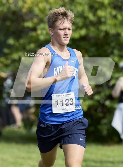 Thumbnail 2 in JV: Monroe Parker Invitational 2025 photogallery.