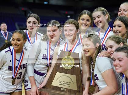 Thumbnail 2 in Boerne vs. Sunnyvale (UIL 4A Basketball State Semifinal Medal Ceremony) photogallery.