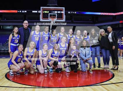Thumbnail 3 in Boerne vs. Sunnyvale (UIL 4A Basketball State Semifinal Medal Ceremony) photogallery.