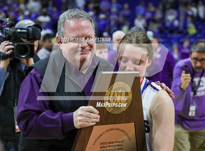 Thumbnail 2 in Boerne vs. Sunnyvale (UIL 4A Basketball State Semifinal Medal Ceremony) photogallery.