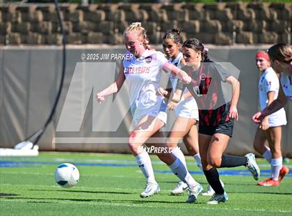 Thumbnail 1 in Coppell vs. Lake Travis (UIL 6A Soccer Division I Final) photogallery.
