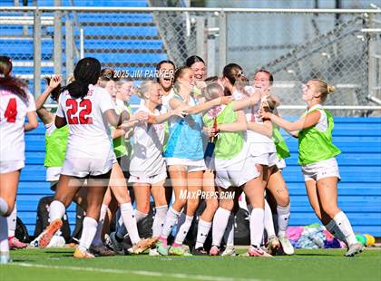 Thumbnail 2 in Coppell vs. Lake Travis (UIL 6A Soccer Division I Final) photogallery.