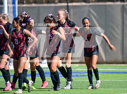 Thumbnail 2 in Coppell vs. Lake Travis (UIL 6A Soccer Division I Final) photogallery.