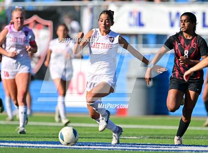 Thumbnail 2 in Coppell vs. Lake Travis (UIL 6A Soccer Division I Final) photogallery.