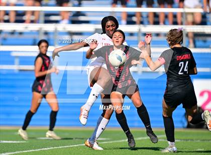 Thumbnail 1 in Coppell vs. Lake Travis (UIL 6A Soccer Division I Final) photogallery.