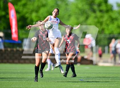 Thumbnail 1 in Coppell vs. Lake Travis (UIL 6A Soccer Division I Final) photogallery.