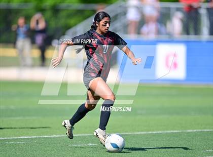 Thumbnail 3 in Coppell vs. Lake Travis (UIL 6A Soccer Division I Final) photogallery.