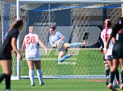 Thumbnail 2 in Coppell vs. Lake Travis (UIL 6A Soccer Division I Final) photogallery.
