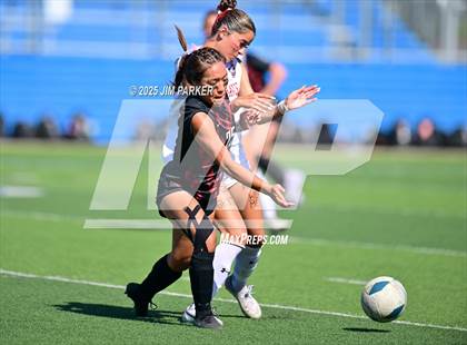 Thumbnail 2 in Coppell vs. Lake Travis (UIL 6A Soccer Division I Final) photogallery.