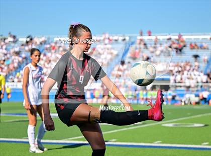 Thumbnail 2 in Coppell vs. Lake Travis (UIL 6A Soccer Division I Final) photogallery.