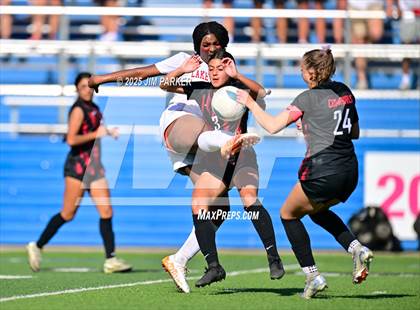 Thumbnail 2 in Coppell vs. Lake Travis (UIL 6A Soccer Division I Final) photogallery.