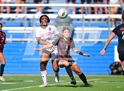 Thumbnail 2 in Coppell vs. Lake Travis (UIL 6A Soccer Division I Final) photogallery.