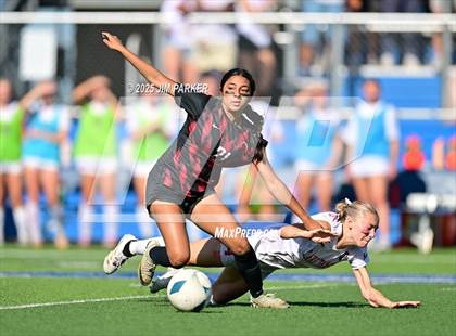 Thumbnail 2 in Coppell vs. Lake Travis (UIL 6A Soccer Division I Final) photogallery.