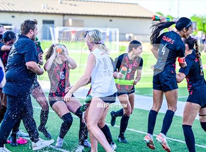 Thumbnail 1 in Coppell vs. Lake Travis (UIL 6A Soccer Division I Final) photogallery.