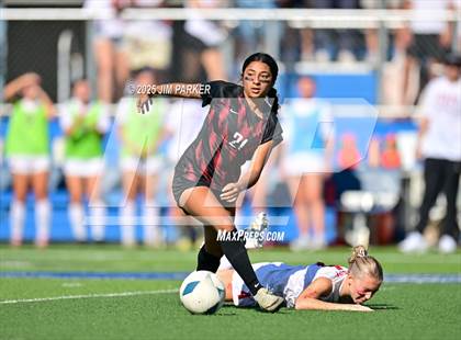 Thumbnail 3 in Coppell vs. Lake Travis (UIL 6A Soccer Division I Final) photogallery.