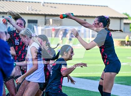 Thumbnail 1 in Coppell vs. Lake Travis (UIL 6A Soccer Division I Final) photogallery.