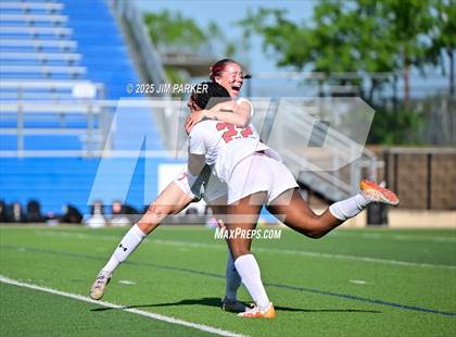 Thumbnail 3 in Coppell vs. Lake Travis (UIL 6A Soccer Division I Final) photogallery.