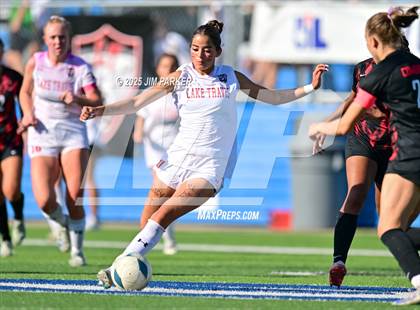 Thumbnail 1 in Coppell vs. Lake Travis (UIL 6A Soccer Division I Final) photogallery.