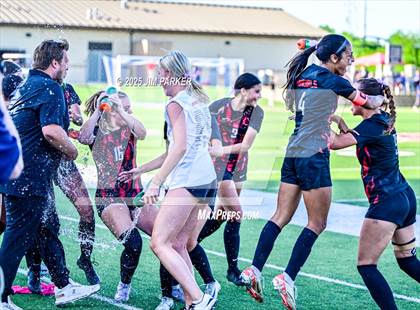 Thumbnail 3 in Coppell vs. Lake Travis (UIL 6A Soccer Division I Final) photogallery.