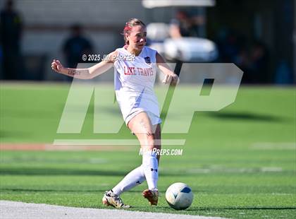 Thumbnail 3 in Coppell vs. Lake Travis (UIL 6A Soccer Division I Final) photogallery.