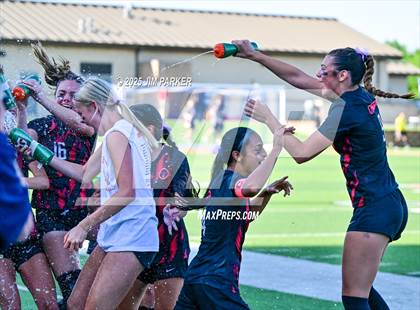 Thumbnail 2 in Coppell vs. Lake Travis (UIL 6A Soccer Division I Final) photogallery.