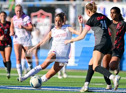 Thumbnail 3 in Coppell vs. Lake Travis (UIL 6A Soccer Division I Final) photogallery.
