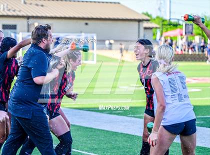 Thumbnail 1 in Coppell vs. Lake Travis (UIL 6A Soccer Division I Final) photogallery.