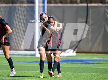 Thumbnail 3 in Coppell vs. Lake Travis (UIL 6A Soccer Division I Final) photogallery.