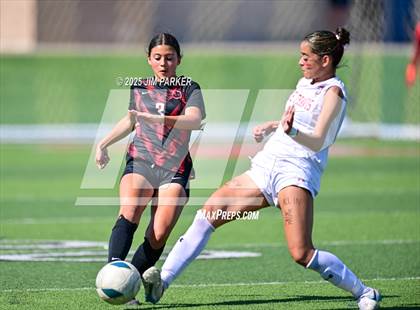 Thumbnail 2 in Coppell vs. Lake Travis (UIL 6A Soccer Division I Final) photogallery.