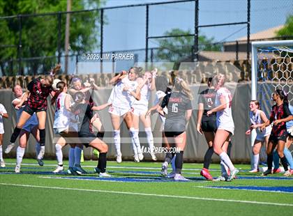 Thumbnail 1 in Coppell vs. Lake Travis (UIL 6A Soccer Division I Final) photogallery.