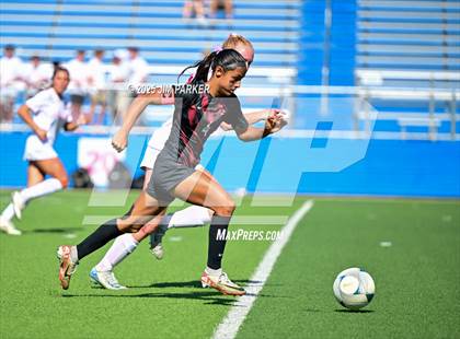 Thumbnail 3 in Coppell vs. Lake Travis (UIL 6A Soccer Division I Final) photogallery.