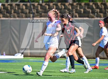 Thumbnail 2 in Coppell vs. Lake Travis (UIL 6A Soccer Division I Final) photogallery.