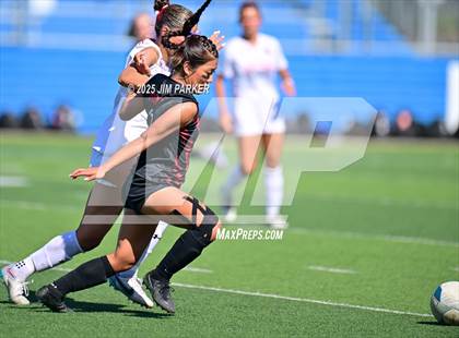 Thumbnail 1 in Coppell vs. Lake Travis (UIL 6A Soccer Division I Final) photogallery.