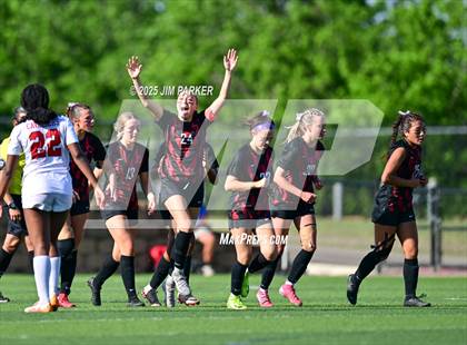 Thumbnail 3 in Coppell vs. Lake Travis (UIL 6A Soccer Division I Final) photogallery.
