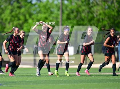 Thumbnail 1 in Coppell vs. Lake Travis (UIL 6A Soccer Division I Final) photogallery.