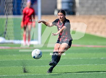 Thumbnail 3 in Coppell vs. Lake Travis (UIL 6A Soccer Division I Final) photogallery.