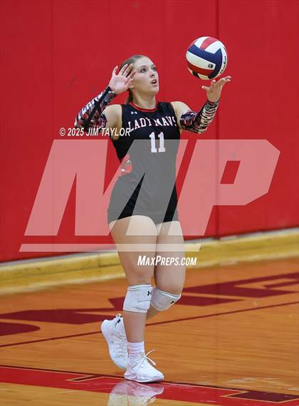 Thumbnail 2 in Eastland vs De Leon (Eastland Volleyball Showdown 2025) photogallery.