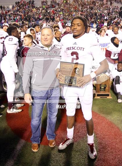 Thumbnail 2 in Prescott vs. Charleston (AAA 3A Final) photogallery.
