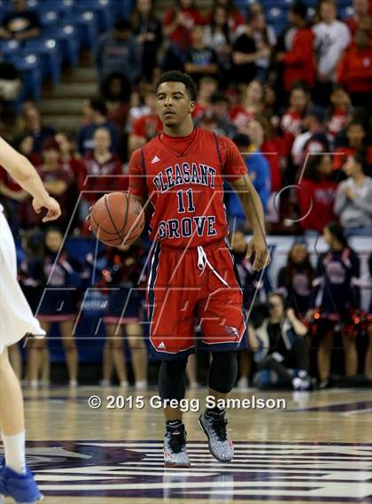 Thumbnail 3 in Folsom vs Pleasant Grove (CIF SJS D1 Semifinal) photogallery.