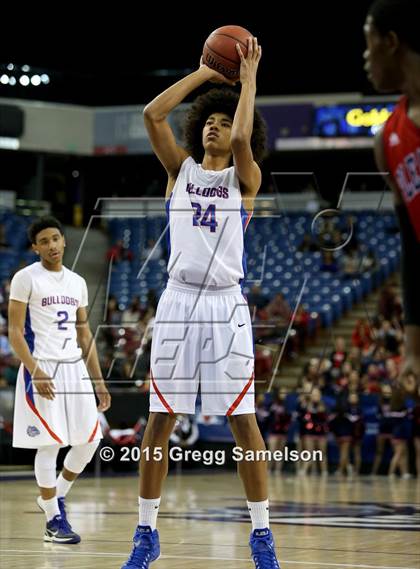Thumbnail 1 in Folsom vs Pleasant Grove (CIF SJS D1 Semifinal) photogallery.