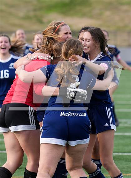 Thumbnail 2 in Stone Ridge Christian vs. Summerville (CIF SJS D6 Final) photogallery.