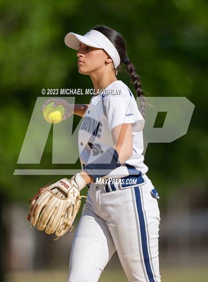Thumbnail 1 in Monsignor McClancy vs Fontbonne Hall Academy (CHSAA BQ Tier 1 Quarterfinal) photogallery.