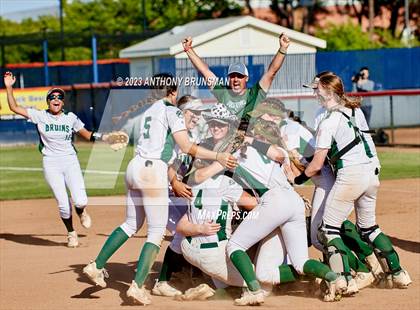 Thumbnail 2 in Ponderosa vs. Central Catholic (CIF SJS D3 Final - Pregame & Postgame) photogallery.