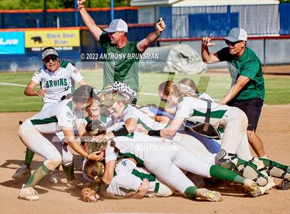 Thumbnail 2 in Ponderosa vs. Central Catholic (CIF SJS D3 Final - Pregame & Postgame) photogallery.