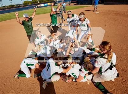 Thumbnail 2 in Ponderosa vs. Central Catholic (CIF SJS D3 Final - Pregame & Postgame) photogallery.