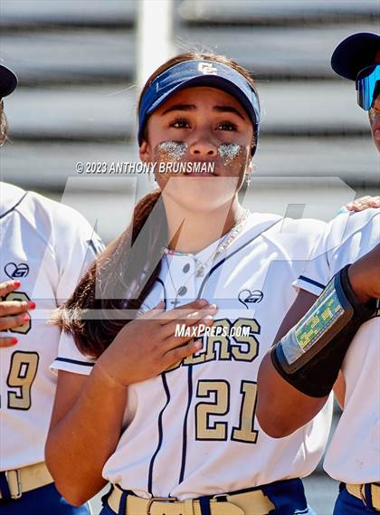 Thumbnail 2 in Ponderosa vs. Central Catholic (CIF SJS D3 Final - Pregame & Postgame) photogallery.