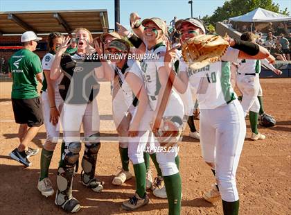 Thumbnail 2 in Ponderosa vs. Central Catholic (CIF SJS D3 Final - Pregame & Postgame) photogallery.