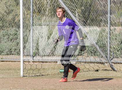 Thumbnail 3 in Arizona College Prep vs.Yuma Catholic (AIA 3A Quarterfinal) photogallery.