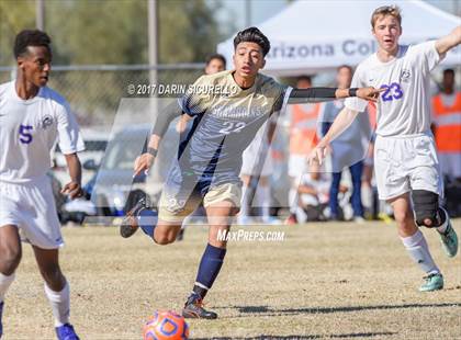 Thumbnail 3 in Arizona College Prep vs.Yuma Catholic (AIA 3A Quarterfinal) photogallery.